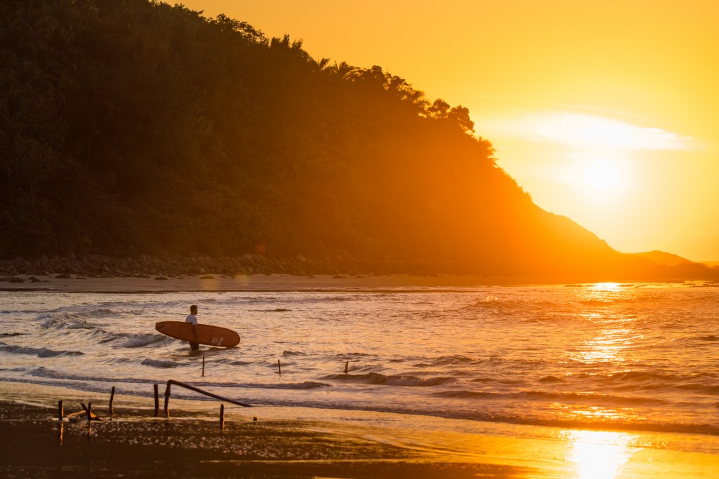 La belleza de la costa de Hainan brillará durante toda la semana de competición. Foto: ISA / Sean Evans