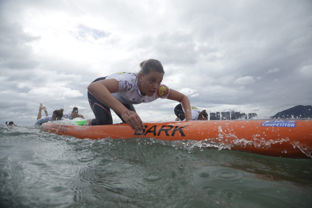 Grace Rosato (AUS) victorious in her first ISA appearance. Photo: ISA / Pablo Jímenez 