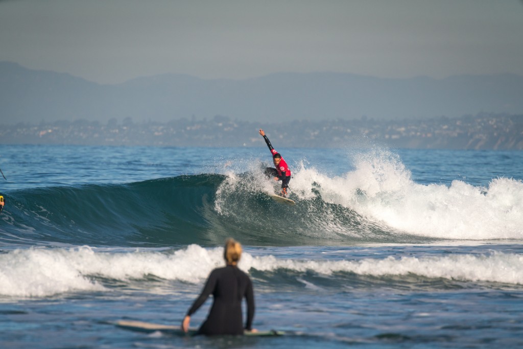 France’s Eric Dargent came just short of earning a medal in 2018, but he will be present on Sunday to support the global adaptive surfing community. Photo: ISA / Sean Evans  