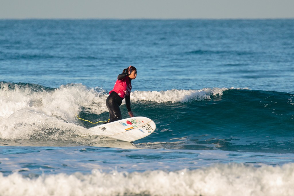 Kazune Uchida earned the first adaptive surfing Gold Medal for Japan in 2017, set to defend her title on Sunday. Photo: ISA / Chris Grant 