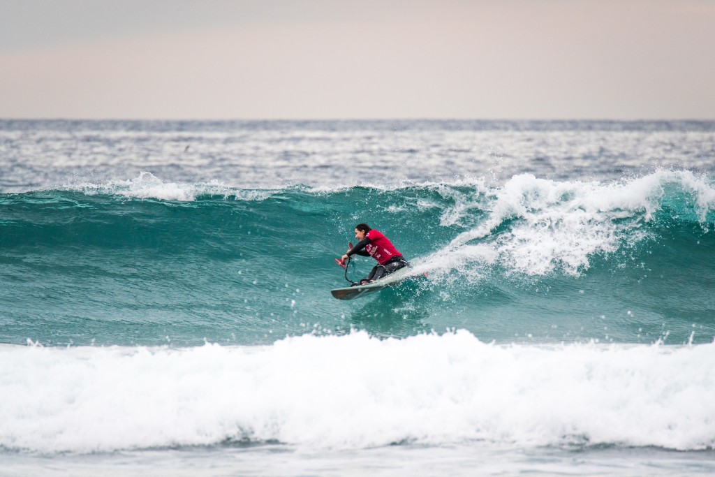USA’s Alana Nichols looking like a strong contender to repeat in the Women’s AS-3 Division. Photo: ISA / Sean Evans 