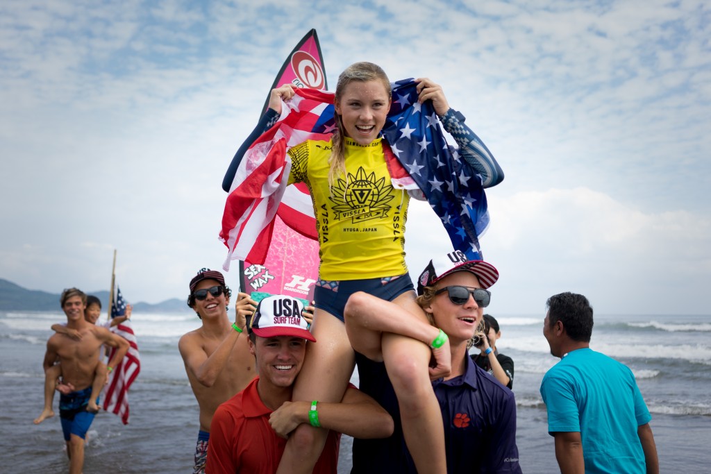 Alyssa Spencer will return to defend her individual and team Gold Medals from 2017. Photo: ISA / Sean Evans 