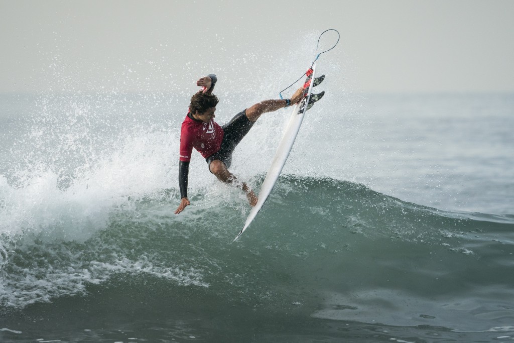 France’s Tiago Carrique will look to push his country to a podium finish on Sunday. Photo: ISA / Ben Reed 