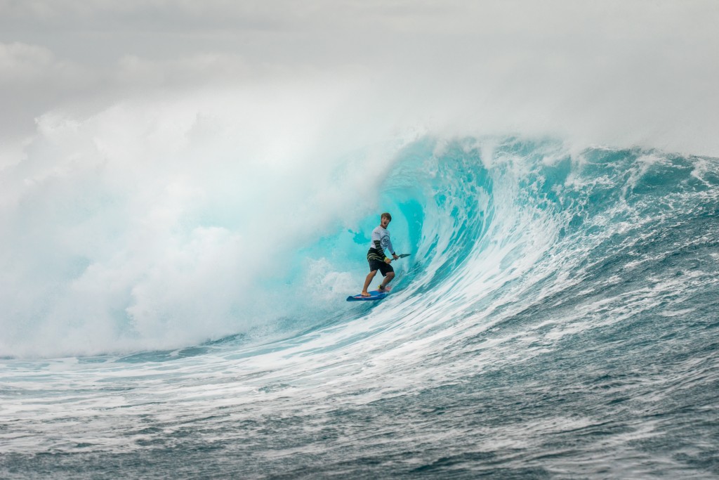 Zane Schweizer took the Men’s SUP Surfing Gold at the 2016 edition in Fiji. He’ll look for another Gold on Team USA in 2019. Photo: ISA / Sean Evans 